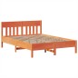 vidaXL Massivholzbett ohne Matratze Wachsbraun 140x200 cm Kiefernholz vidaXL Massivholzbett ohne Matratze Wachsbraun 140x200 cm Kiefernholz