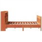 vidaXL Massivholzbett ohne Matratze Wachsbraun 140x200 cm Kiefernholz vidaXL Massivholzbett ohne Matratze Wachsbraun 140x200 cm Kiefernholz