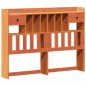 vidaXL Massivholzbett ohne Matratze Wachsbraun 140x190 cm Kiefernholz vidaXL Massivholzbett ohne Matratze Wachsbraun 140x190 cm Kiefernholz