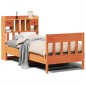 vidaXL Massivholzbett ohne Matratze Wachsbraun 90x190 cm Kiefernholz vidaXL Massivholzbett ohne Matratze Wachsbraun 90x190 cm Kiefernholz
