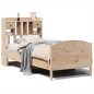 vidaXL Massivholzbett mit Regal ohne Matratze 90x190 cm Kiefer vidaXL Massivholzbett mit Regal ohne Matratze 90x190 cm Kiefer