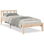 vidaXL Massivholzbett Extra Lang ohne Matratze 80x220 Kiefernholz vidaXL Massivholzbett Extra Lang ohne Matratze 80x220 Kiefernholz