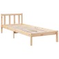 vidaXL Massivholzbett Extra Lang ohne Matratze 80x220 Kiefernholz vidaXL Massivholzbett Extra Lang ohne Matratze 80x220 Kiefernholz