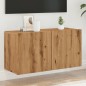 vidaXL TV-Wandschrank Artisan-Eiche 80x30x41 cm vidaXL TV-Wandschrank Artisan-Eiche 80x30x41 cm