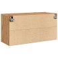vidaXL TV-Wandschrank Artisan-Eiche 80x30x41 cm vidaXL TV-Wandschrank Artisan-Eiche 80x30x41 cm