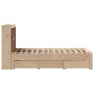 vidaXL Massivholzbett mit Regal ohne Matratze 90x200 cm Kiefer vidaXL Massivholzbett mit Regal ohne Matratze 90x200 cm Kiefer