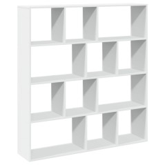 vidaXL Bücherregal Weiß 132x29x141,5 cm Holzwerkstoff
