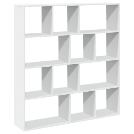 vidaXL Bücherregal Weiß 132x29x141,5 cm Holzwerkstoff