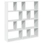 vidaXL Bücherregal Weiß 132x29x141,5 cm Holzwerkstoff vidaXL Bücherregal Weiß 132x29x141,5 cm Holzwerkstoff