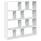 vidaXL Bücherregal Weiß 132x29x141,5 cm Holzwerkstoff vidaXL Bücherregal Weiß 132x29x141,5 cm Holzwerkstoff