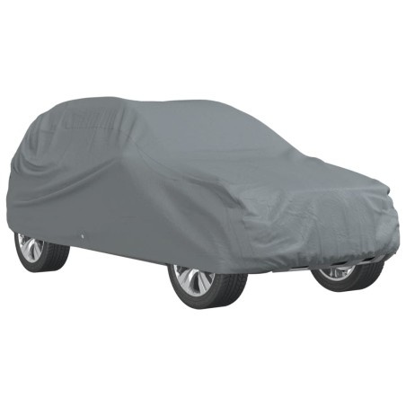 vidaXL Autoabdeckung für SUV Voll Grau L Vliesstoff