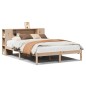 vidaXL Massivholzbett mit Regal ohne Matratze 140x200 cm Kiefernholz vidaXL Massivholzbett mit Regal ohne Matratze 140x200 cm Kiefernholz