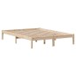vidaXL Massivholzbett mit Regal ohne Matratze 150x200 cm Kiefernholz vidaXL Massivholzbett mit Regal ohne Matratze 150x200 cm Kiefernholz