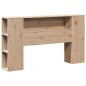 vidaXL Massivholzbett mit Regal ohne Matratze 150x200 cm Kiefernholz vidaXL Massivholzbett mit Regal ohne Matratze 150x200 cm Kiefernholz