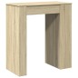 vidaXL Bartisch mit Regal Sonoma-Eiche 95x47x103,5 cm Holzwerkstoff vidaXL Bartisch mit Regal Sonoma-Eiche 95x47x103,5 cm Holzwerkstoff