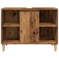 vidaXL Badschrank Altholz-Optik 80x33x60 cm Holzwerkstoff vidaXL Badschrank Altholz-Optik 80x33x60 cm Holzwerkstoff