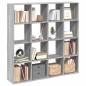 vidaXL Bücherregal Grau Sonoma 137,5x29x137,5 cm Holzwerkstoff vidaXL Bücherregal Grau Sonoma 137,5x29x137,5 cm Holzwerkstoff