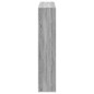 vidaXL Bücherregal Grau Sonoma 137,5x29x137,5 cm Holzwerkstoff vidaXL Bücherregal Grau Sonoma 137,5x29x137,5 cm Holzwerkstoff
