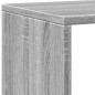 vidaXL Bücherregal Grau Sonoma 137,5x29x137,5 cm Holzwerkstoff vidaXL Bücherregal Grau Sonoma 137,5x29x137,5 cm Holzwerkstoff