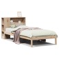 vidaXL Massivholzbett mit Regal ohne Matratze 90x200 cm Kiefer vidaXL Massivholzbett mit Regal ohne Matratze 90x200 cm Kiefer