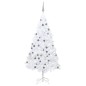 vidaXL Künstlicher Weihnachtsbaum mit Beleuchtung & Kugeln Weiß 180 cm vidaXL Künstlicher Weihnachtsbaum mit Beleuchtung & Kugeln Weiß 180 cm