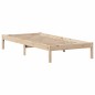 vidaXL Massivholzbett mit Regal ohne Matratze 90x200 cm Kiefer vidaXL Massivholzbett mit Regal ohne Matratze 90x200 cm Kiefer