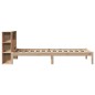 vidaXL Massivholzbett mit Regal ohne Matratze 90x200 cm Kiefer vidaXL Massivholzbett mit Regal ohne Matratze 90x200 cm Kiefer