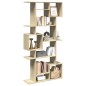 vidaXL Bücherregal Sonoma-Eiche 92x29x188 cm Holzwerkstoff vidaXL Bücherregal Sonoma-Eiche 92x29x188 cm Holzwerkstoff