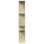 vidaXL Bücherregal Sonoma-Eiche 92x29x188 cm Holzwerkstoff vidaXL Bücherregal Sonoma-Eiche 92x29x188 cm Holzwerkstoff
