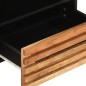 vidaXL TV-Schrank 80x34x46 cm Massivholz Akazie vidaXL TV-Schrank 80x34x46 cm Massivholz Akazie