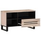 vidaXL TV-Schrank 80x34x46 cm Massivholz Mango vidaXL TV-Schrank 80x34x46 cm Massivholz Mango