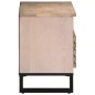vidaXL TV-Schrank 80x34x46 cm Massivholz Mango vidaXL TV-Schrank 80x34x46 cm Massivholz Mango