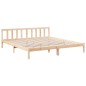 vidaXL Extra langes Massivholzbett ohne Matratze 200x220 Kiefernholz vidaXL Extra langes Massivholzbett ohne Matratze 200x220 Kiefernholz