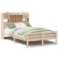 vidaXL Massivholzbett mit Regal ohne Matratze 135x190 cm Kiefer vidaXL Massivholzbett mit Regal ohne Matratze 135x190 cm Kiefer