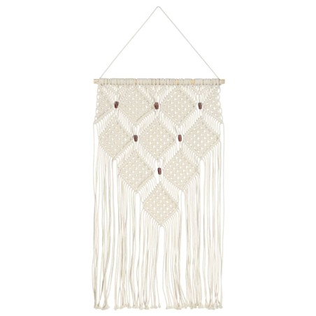 vidaXL Makramee Wandbehang 40x80 cm Baumwolle