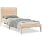 vidaXL Massivholzbett Extra Lang ohne Matratze 100x210 cm vidaXL Massivholzbett Extra Lang ohne Matratze 100x210 cm