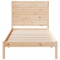 vidaXL Massivholzbett Extra Lang ohne Matratze 100x210 cm vidaXL Massivholzbett Extra Lang ohne Matratze 100x210 cm