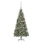 Künstlicher Weihnachtsbaum mit LEDs, Kugeln & Zapfen 210 cm Künstlicher Weihnachtsbaum mit LEDs, Kugeln & Zapfen 210 cm