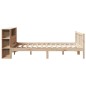 vidaXL Massivholzbett mit Regal ohne Matratze 150x200 cm Kiefernholz vidaXL Massivholzbett mit Regal ohne Matratze 150x200 cm Kiefernholz