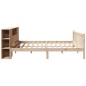 vidaXL Massivholzbett mit Regal ohne Matratze 200x200 cm Kiefernholz vidaXL Massivholzbett mit Regal ohne Matratze 200x200 cm Kiefernholz