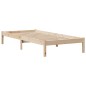 vidaXL Massivholzbett mit Regal ohne Matratze 90x190 cm Kiefer vidaXL Massivholzbett mit Regal ohne Matratze 90x190 cm Kiefer