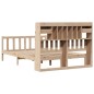 vidaXL Massivholzbett mit Regal ohne Matratze 140x200 cm Kiefernholz vidaXL Massivholzbett mit Regal ohne Matratze 140x200 cm Kiefernholz