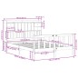 vidaXL Massivholzbett mit Regal ohne Matratze 140x200 cm Kiefernholz vidaXL Massivholzbett mit Regal ohne Matratze 140x200 cm Kiefernholz