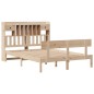 vidaXL Massivholzbett mit Regal ohne Matratze 140x190 cm Kiefernholz vidaXL Massivholzbett mit Regal ohne Matratze 140x190 cm Kiefernholz