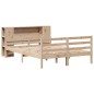 vidaXL Massivholzbett mit Regal ohne Matratze 160x200 cm Kiefernholz vidaXL Massivholzbett mit Regal ohne Matratze 160x200 cm Kiefernholz