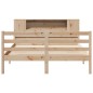 vidaXL Massivholzbett mit Regal ohne Matratze 160x200 cm Kiefernholz vidaXL Massivholzbett mit Regal ohne Matratze 160x200 cm Kiefernholz