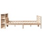 vidaXL Massivholzbett mit Regal ohne Matratze 160x200 cm Kiefernholz vidaXL Massivholzbett mit Regal ohne Matratze 160x200 cm Kiefernholz