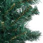 Künstlicher Weihnachtsbaum Schlank mit LEDs & Kugeln Grün 120cm Künstlicher Weihnachtsbaum Schlank mit LEDs & Kugeln Grün 120cm