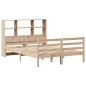 vidaXL Massivholzbett mit Regal ohne Matratze 150x200 cm Kiefernholz vidaXL Massivholzbett mit Regal ohne Matratze 150x200 cm Kiefernholz