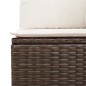 vidaXL 10-tlg. Garten-Sofagarnitur mit Kissen Braun Poly Rattan vidaXL 10-tlg. Garten-Sofagarnitur mit Kissen Braun Poly Rattan